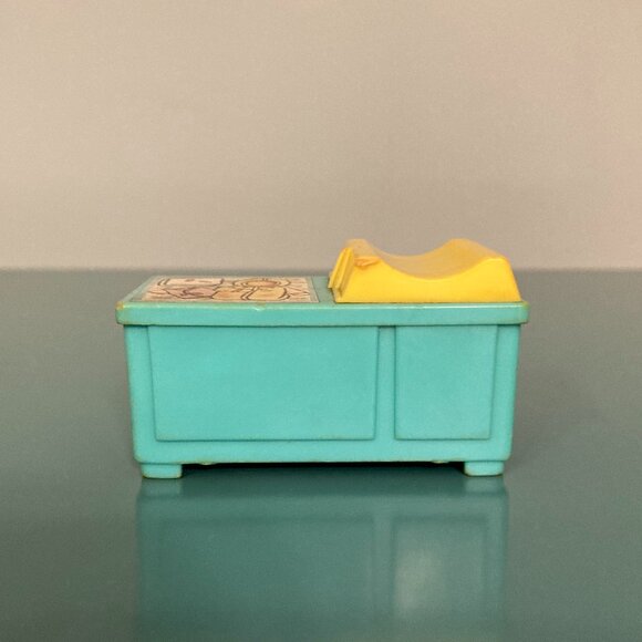 Fisher Price VTG Little People Collectible Toys: Baby/High Chair/Table/Tricycle - Picture 7 of 16